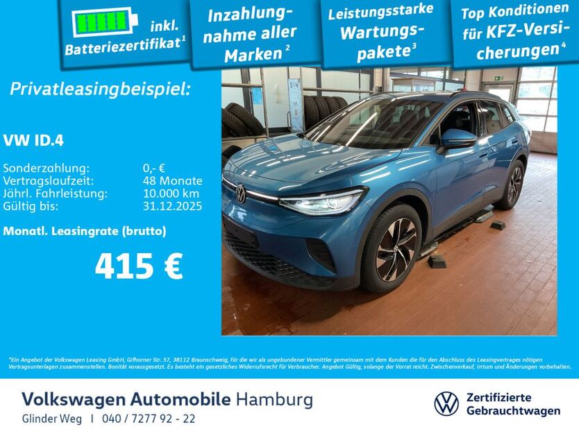 VW ID.4 17.836 km 40.690 € Glinde 21509