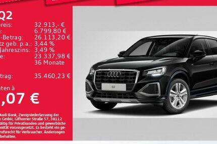 Audi Q2 16.797 km 32.744 &euro; Eching 85386
