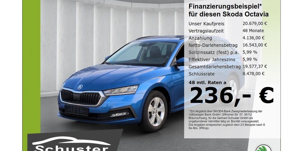 Skoda Octavia 64.255 km 20.679 &euro; Ruhstorf 94099