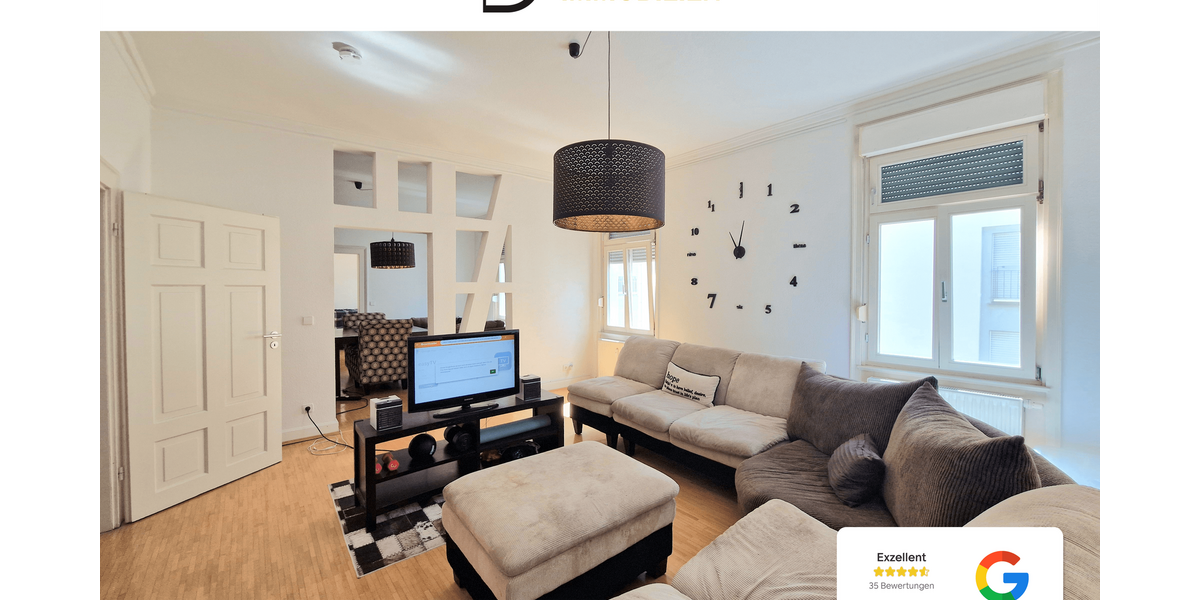 Etagenwohnung Stuttgart Stuttgart-Süd - 4 Zimmer, 119 m&sup2;, 1.850&euro; | Angebot:26907345