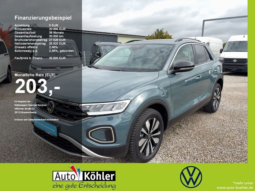 VW T-Roc 3.300 km 25.820 € Mainburg 84048