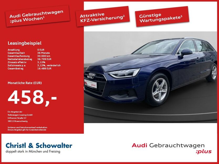 Audi A4 29.400 km 36.709 € Freising 85356