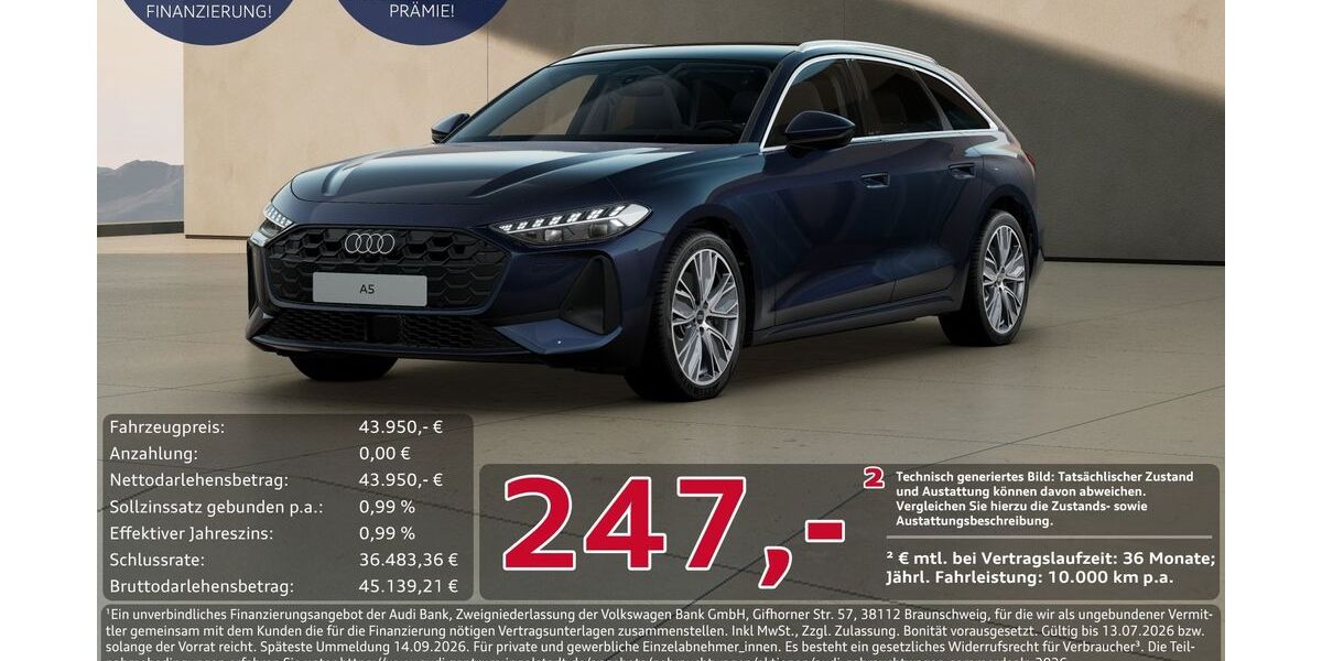 Audi A5 27.172 km 43.950 &euro; Ingolstadt 85057