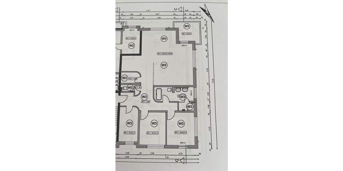 Etagenwohnung Greifswald Groß Schönwalde - 4 Zimmer, 137 m&sup2;, 1.716&euro; | Angebot:25601027