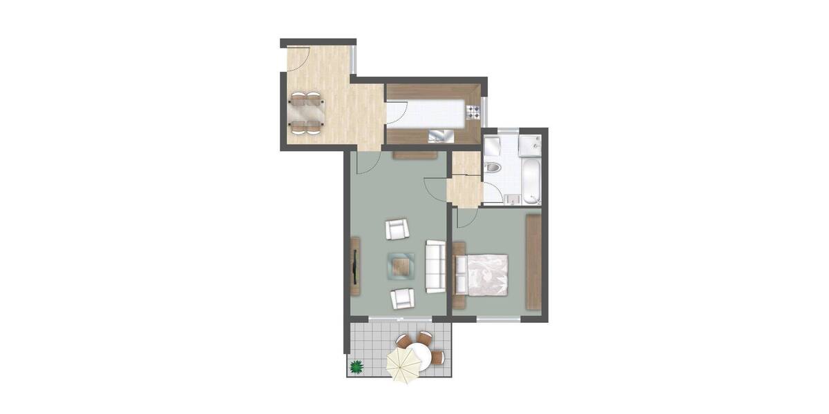 Etagenwohnung Essen Stoppenberg - 2 Zimmer, 70 m&sup2;, 685&euro; | Angebot:26898815