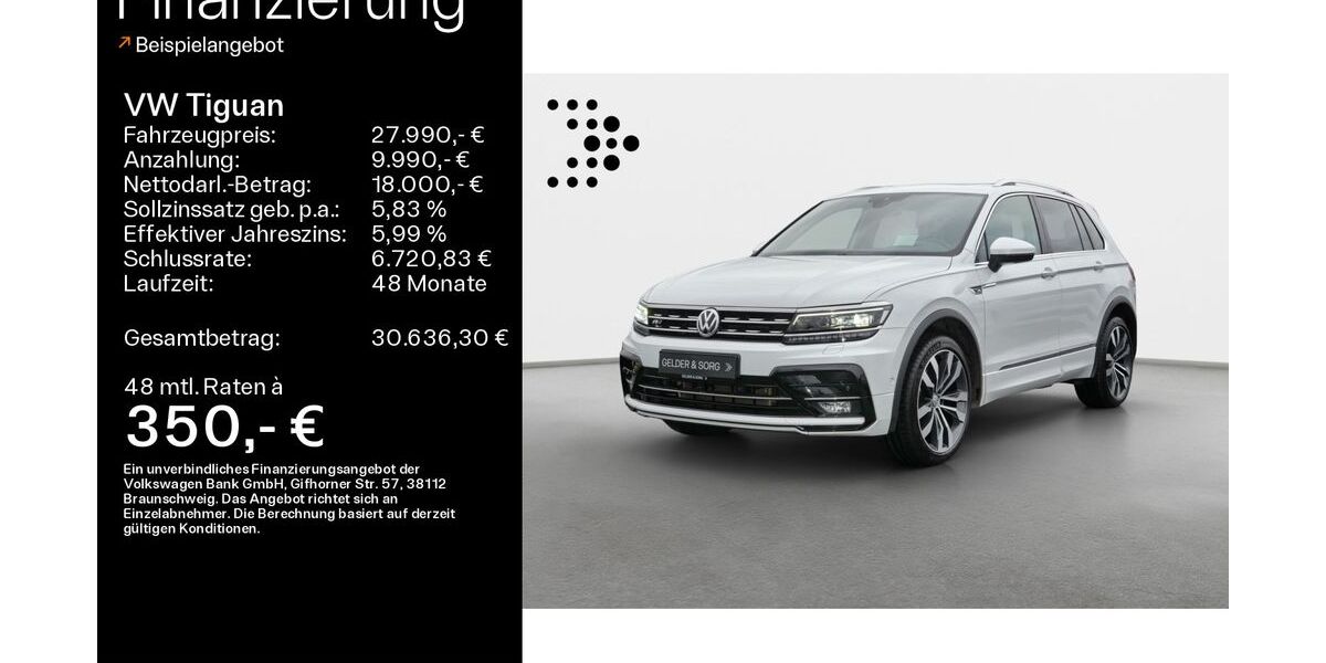VW Tiguan 138.000 km 26.480 &euro; Ebern 96106
