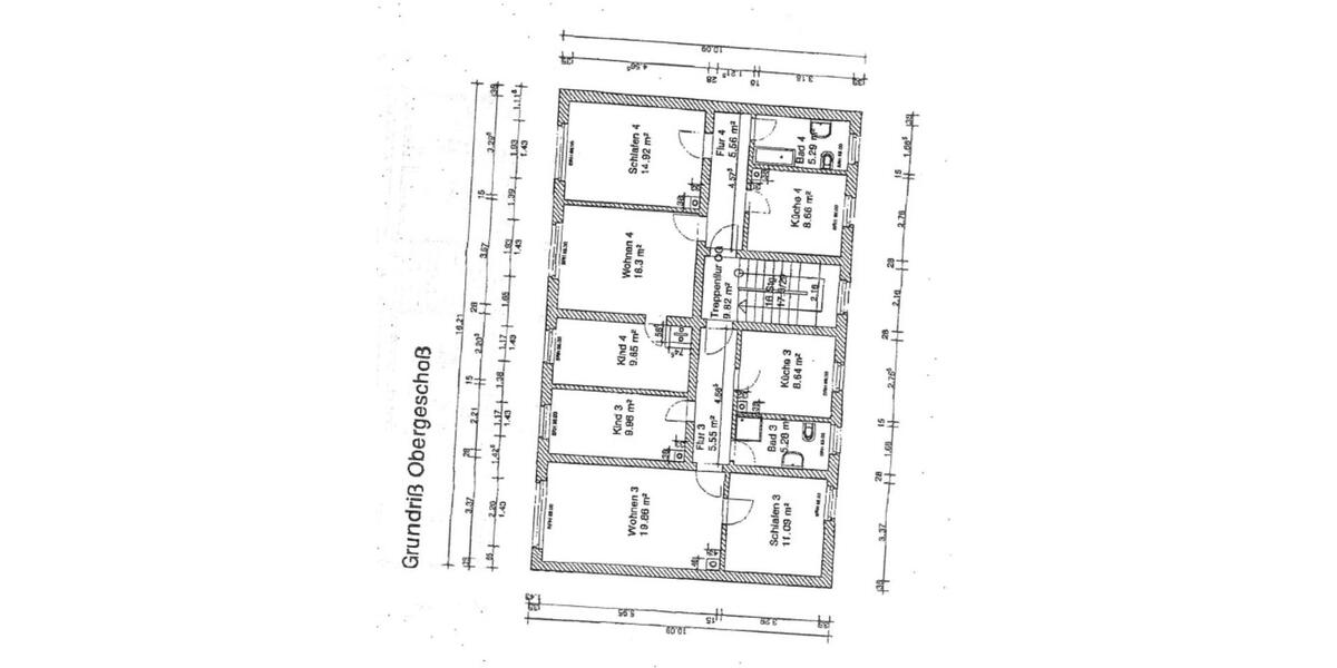 Etagenwohnung Ferdinandshof - 3 Zimmer, 60 m&sup2;, 362&euro; | Angebot:26416828