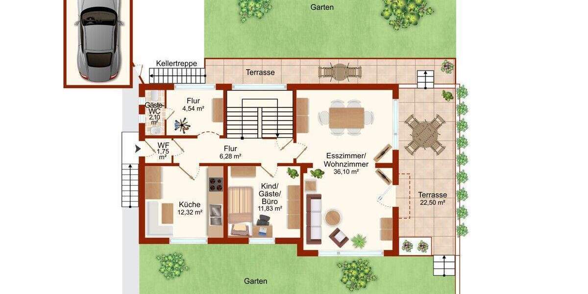 Einfamilienhaus Syke - 6 Zimmer, 141 m&sup2;, 269.000&euro; | Angebot:24219798