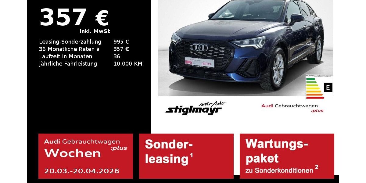 Audi Q3 19.880 km 41.297 &euro; Pfaffenhofen 85276