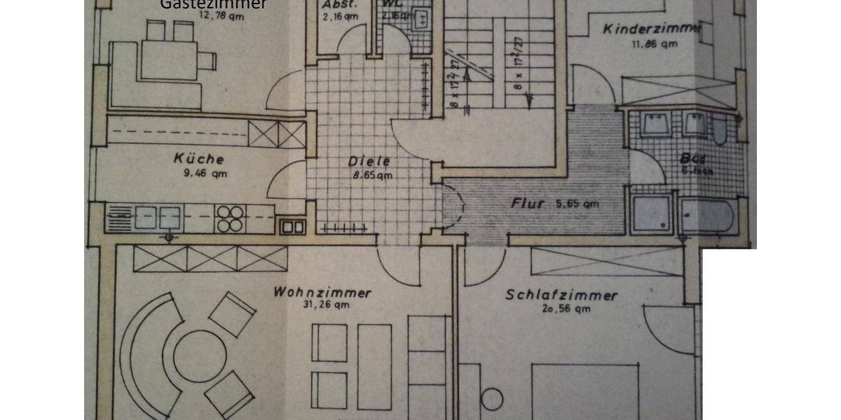 Etagenwohnung Zirndorf - 4 Zimmer, 108 m&sup2;, 440.000&euro; | Angebot:26399370