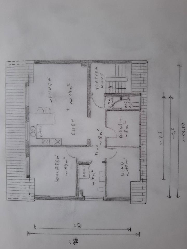 Helle Dachgeschoßwohnung