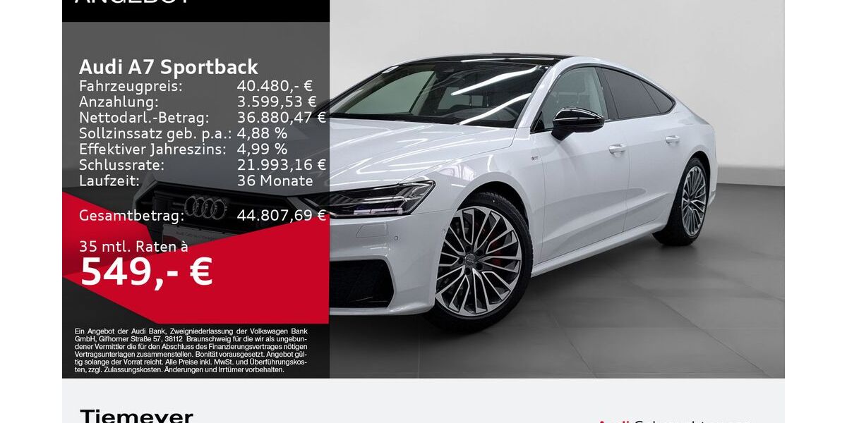 Audi A7 54.937 km 39.980 &euro; Bochum 44809