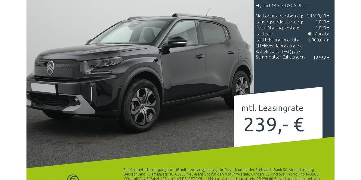 Citroen C3 Aircross 1.500 km 23.790 &euro; Münster - Amelsbüren 48163