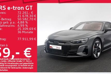 Audi RS e-tron GT 15.385 km 72.261 € Eching 85386