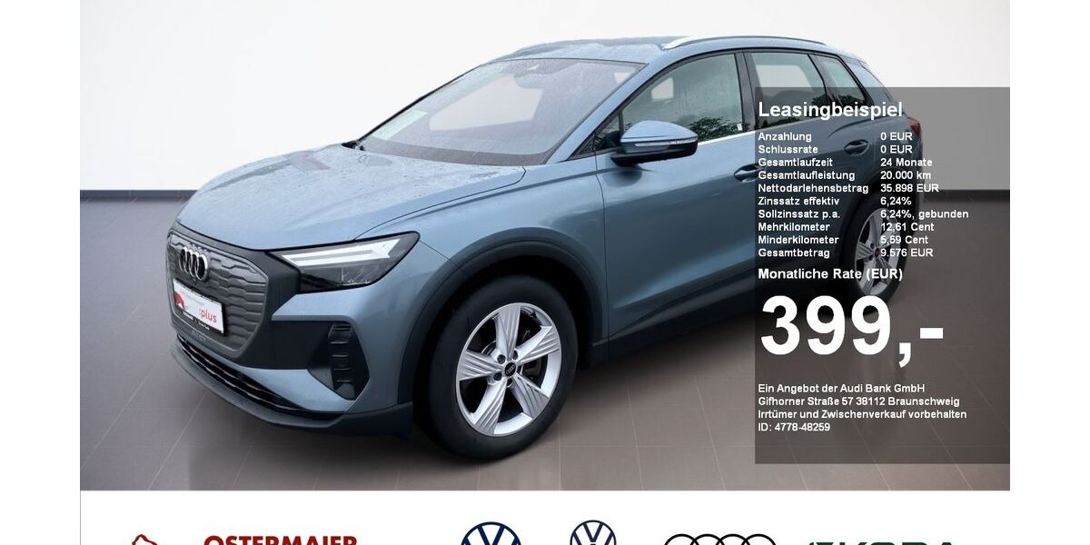 Audi Q4 e-tron 29.144 km 37.780 &euro; Mühldorf am Inn 84453