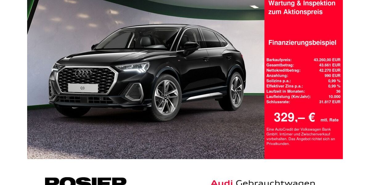 Audi Q3 4.915 km 43.260 &euro; Menden 58706