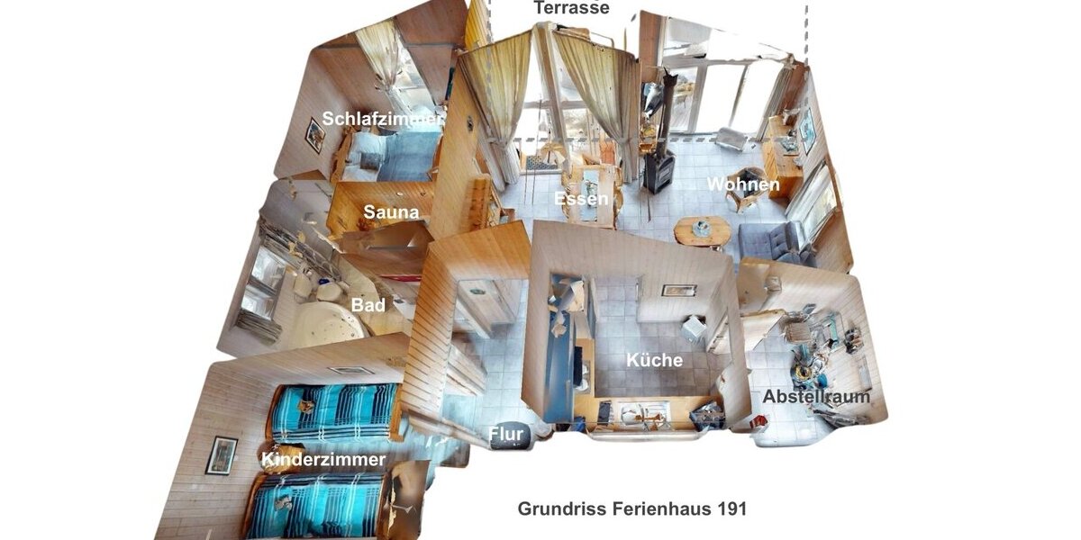 Ferienhaus Nr. 191 im Ferienpark Mirow - sehr sonniges Grundstück in ruhiger Lage - Einfamilienhaus Mirow Granzow | Angebot:19973612