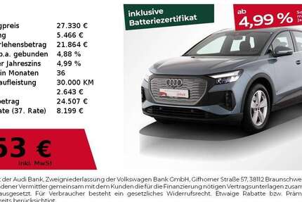 Audi Q4 e-tron 26.024 km 27.330 &euro; Nürnberg 90441