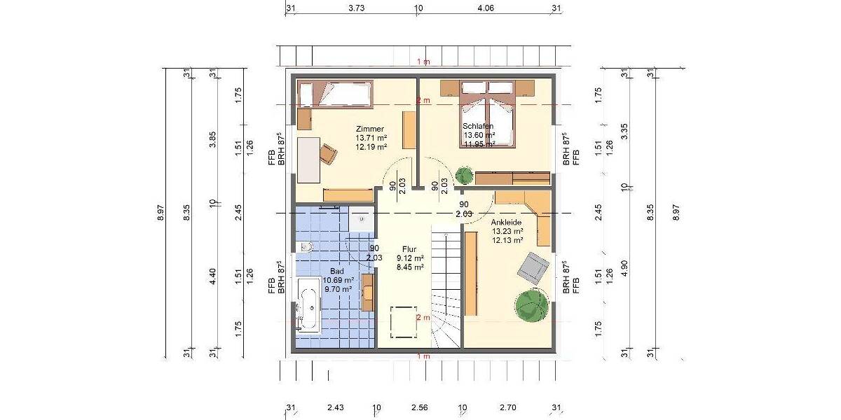 Einfamilienhaus Fehrbellin Zietenhorst - 4 Zimmer, 120 m&sup2;, 335.950&euro; | Angebot:25703236