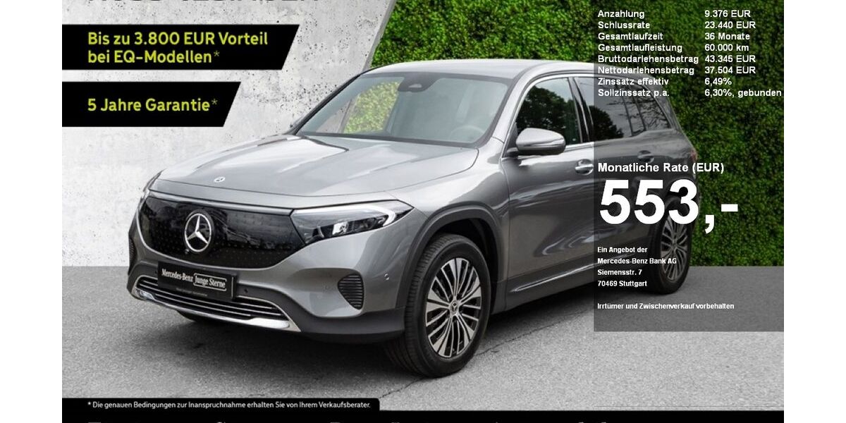 Mercedes-Benz EQB 7.000 km 46.880 &euro; Esslingen 73730