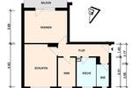 Etagenwohnung Elmshorn - 2 Zimmer, 65 m&sup2;, 722&euro; | Angebot:26920897
