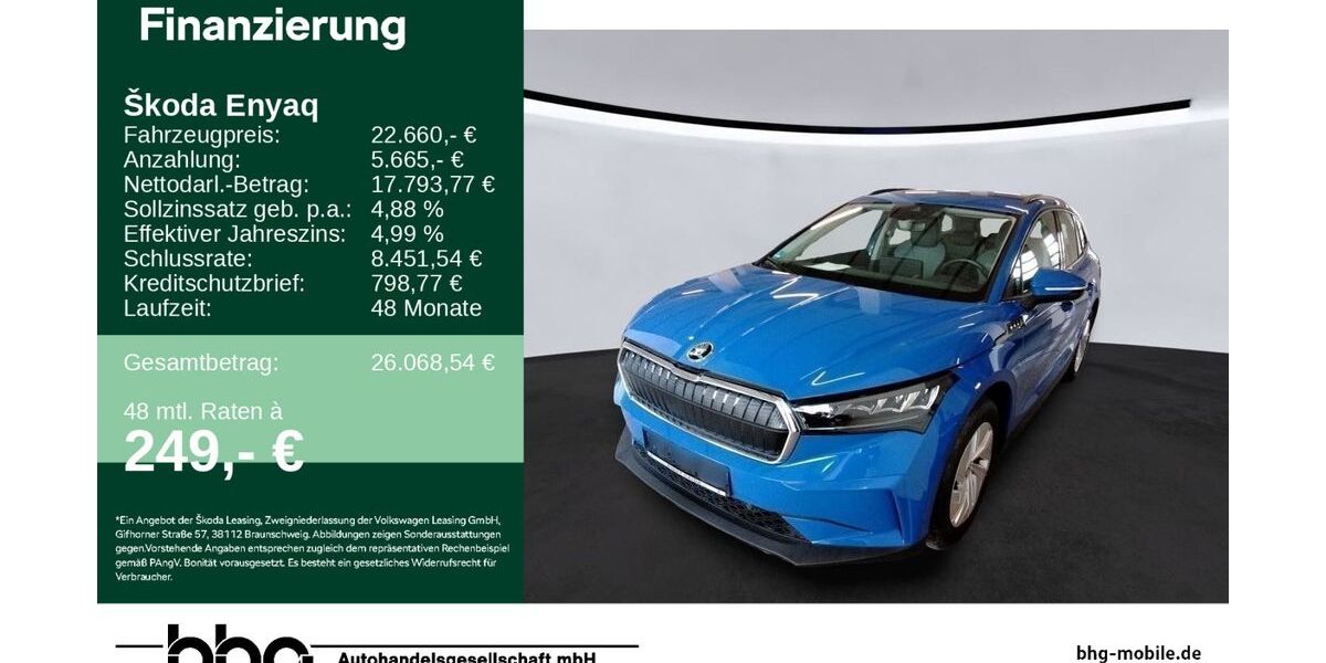 Skoda Enyaq 22.483 km 22.660 &euro; Kehl 77694