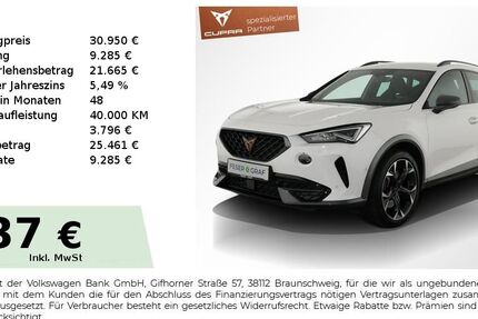 Cupra Formentor 25.450 km 30.950 &euro; Nürnberg 90441