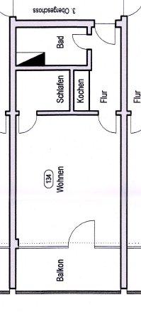 Etagenwohnung Neureichenau - 1.5 Zimmer, 39 m&sup2;, 36.000&euro; | Angebot:26818601