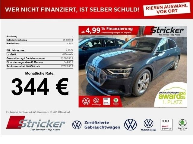 Audi e-tron 16.553 km 28.939 € Horn-Bad Meinberg 32805