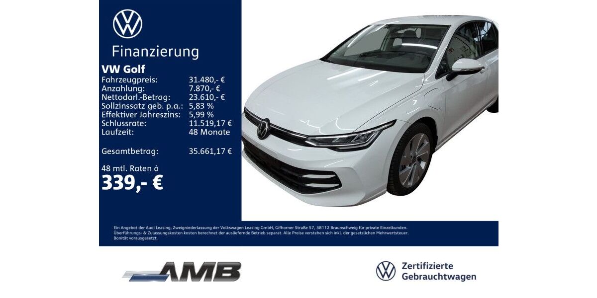 VW Golf 12.870 km 31.480 &euro; Borna 04552