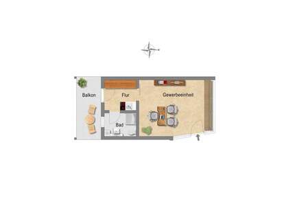 Büro in Ludwigsburg 239.000 € 40 m²