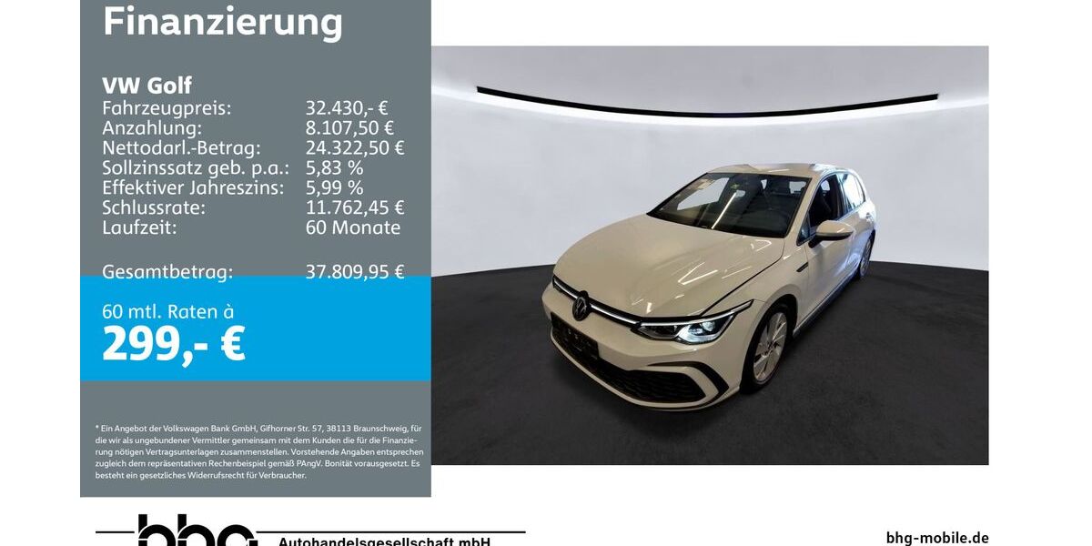 VW Golf 47.855 km 32.430 &euro; Rottweil 78628