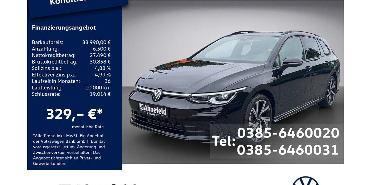 VW Golf 14.500 km 33.990 &euro; Schwerin 19061
