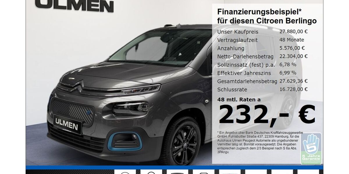 Citroen Berlingo 14.976 km 27.880 &euro; Düsseldorf 40233