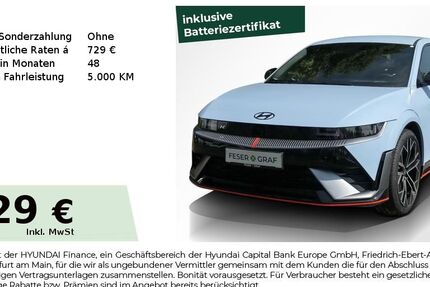 Hyundai IONIQ 5 2.500 km 63.890 € Fürth 90763