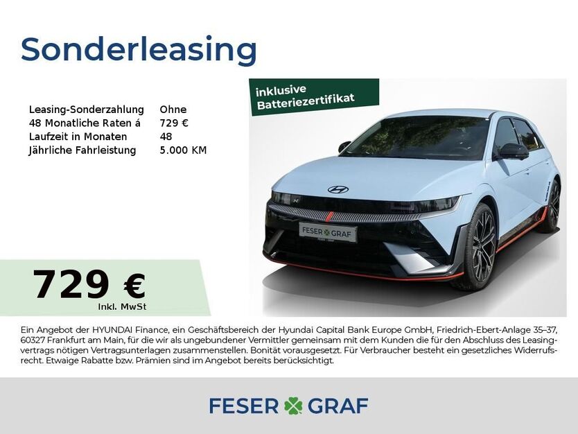 Hyundai IONIQ 5 2.500 km 63.890 € Fürth 90763