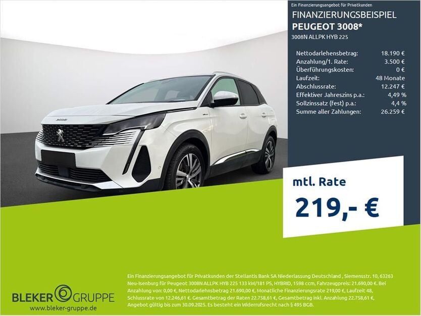 Peugeot 3008 72.147 km 20.890 € Münster - Amelsbüren 48163