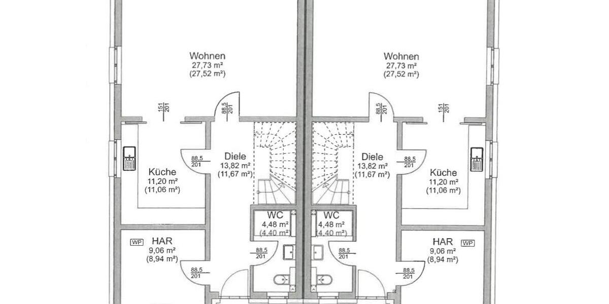 Etagenwohnung Magdeburg Brückfeld - 5 Zimmer, 130 m&sup2;, 1.750&euro; | Angebot:25343421