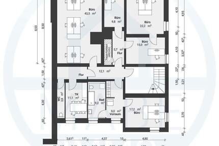 Gewerbeobjekt Grimma Großbardau - 7 Zimmer, 158 m&sup2;, 870&euro; | Angebot:25600915