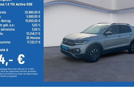 VW T-Cross 47.950 km 20.880 &euro; Braunschweig 38108