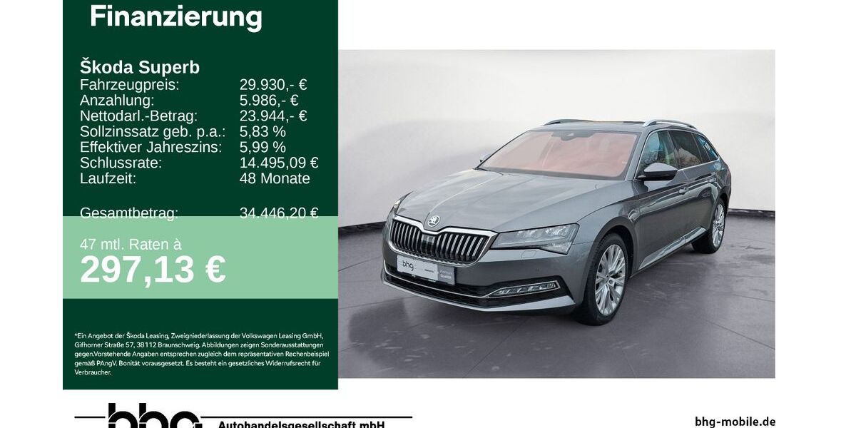 Skoda Superb 77.208 km 29.930 &euro; Reutlingen 72770