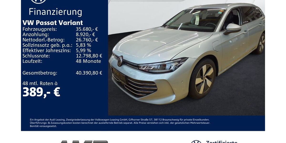 VW Passat Variant 19.190 km 35.680 &euro; Borna 04552