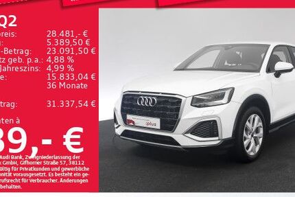 Audi Q2 9.560 km 28.481 &euro; Eching 85386