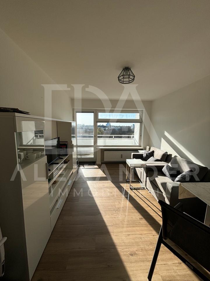 Charmante 1-Zimmer-Wohnung mit Ausblick – möbliert & sofort bezugsbereit!
