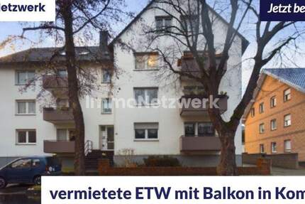 NEU***Zwei Zimmer ETW mit Balkon in direkter Stadtlage von Kommern***NEU 2 zimmer