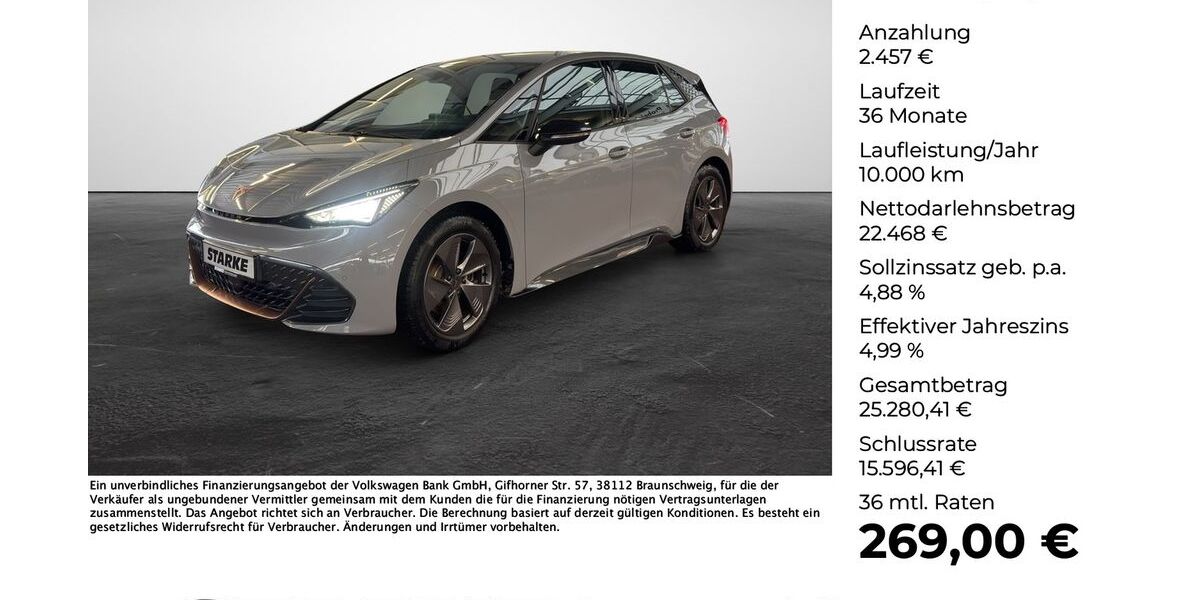 Cupra Born 28.802 km 24.925 &euro; Osnabrück 49078