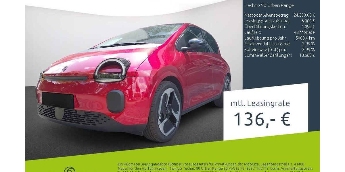 Renault Twingo 1.500 km 24.129 &euro; Bremen 28207