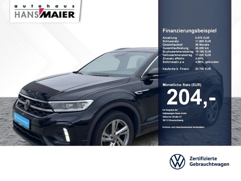 VW T-Roc 134.860 km 22.500 € Erding 85435