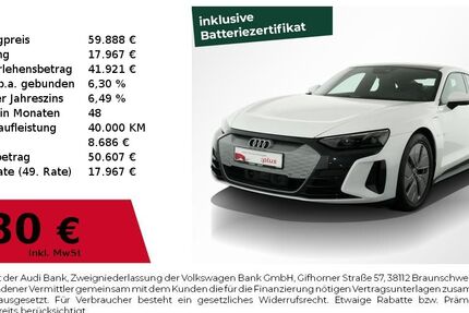Audi e-tron GT 19.500 km 57.380 € Nürnberg 90411