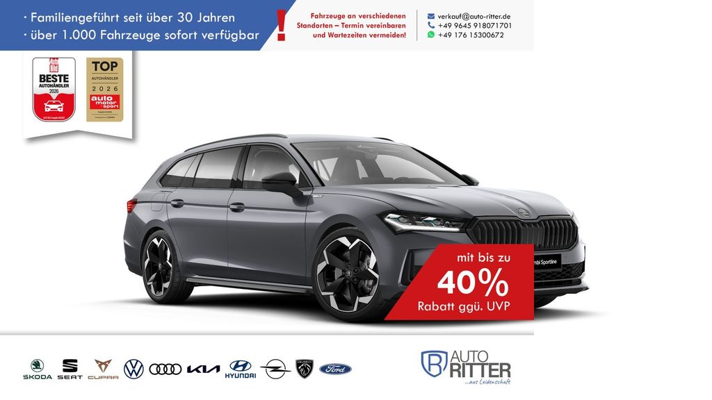 Skoda Superb 1.516 km 49.290 &euro; Eschenbach 92676